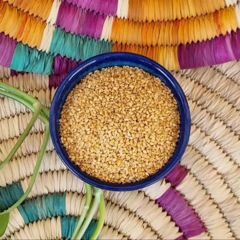 کنجد محلی بوداده (100 گرم)