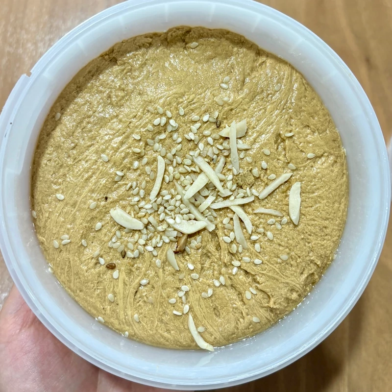حلوا ارده راشی با شیره خرما و کنجد (400 گرمی)بدون افزودنی