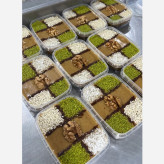 رنگینک اصیل جنوبی با روغن کنجد محلی و خرمای کبکاب درجه یک تازه(نیم کیلویی)